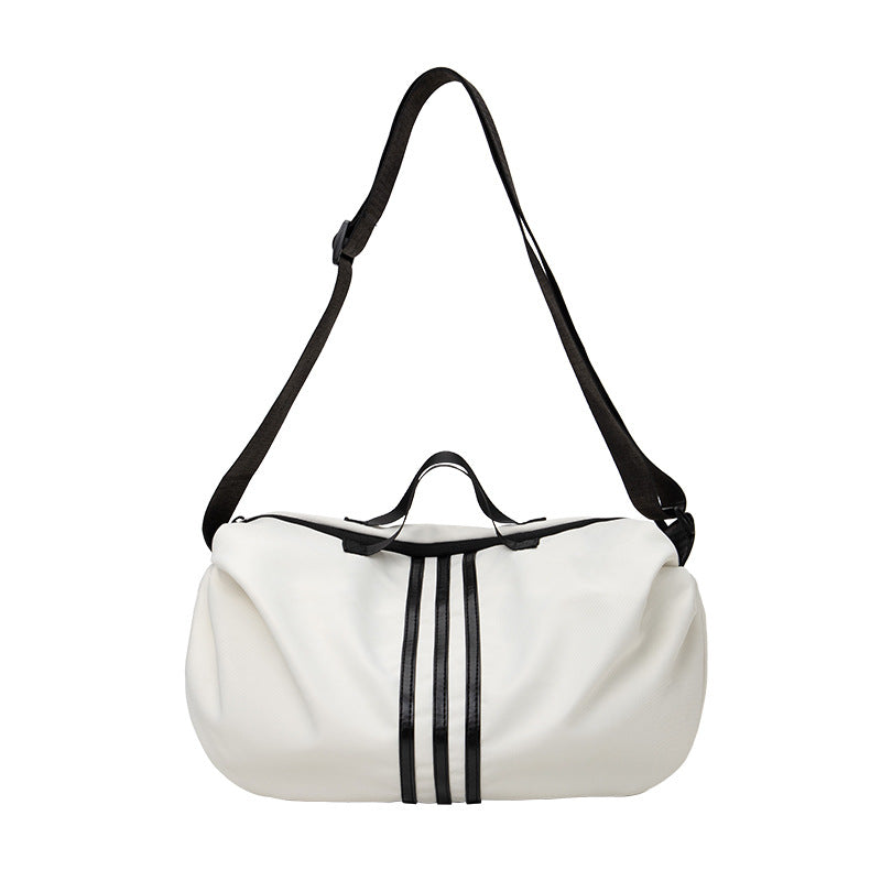 Beaira New Large Capacity Fashion School Single Shoulder Handbag, Versatile Korean Version Crossbody Bag, Personalized Embroidery