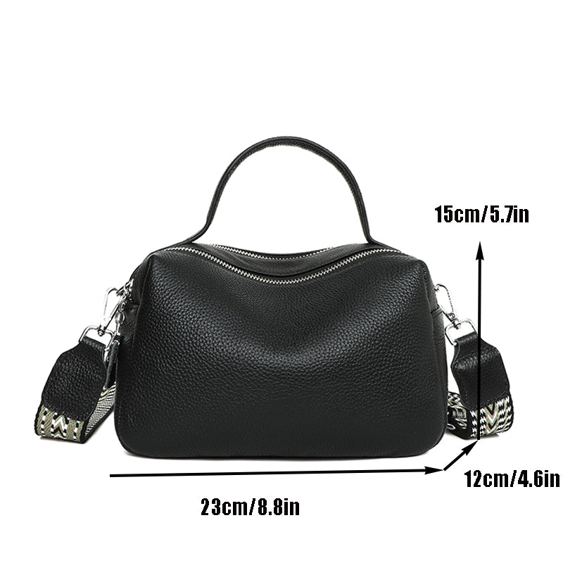 Beaira Fashion Crossbody Bags Women's Genuine Leather Bag Simple High Quality Tote Bag Vintage Boston Handbag Female Shoulder Bags