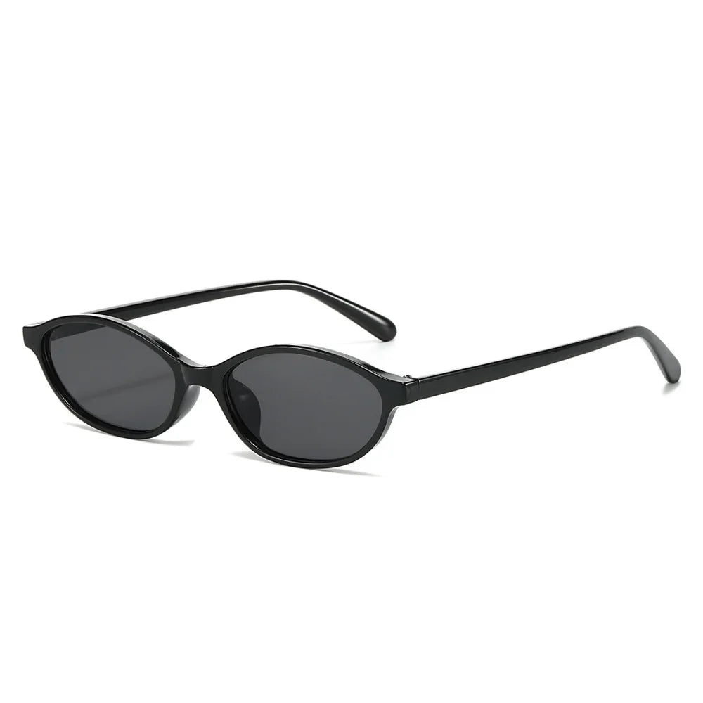 Beaira Sexy Small Oval Women's Sunglasses New Fashion Black Brown Sun Glasses Ladies Shades Trends Summer Unique Eyewear Men
