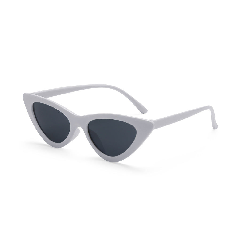 Beaira New Small Cat Eye Sunglasses Women Men Trendy Vintage Shades Eyewear Fashion Driving Cycling Sunglasses Half-frame Sun Glasses