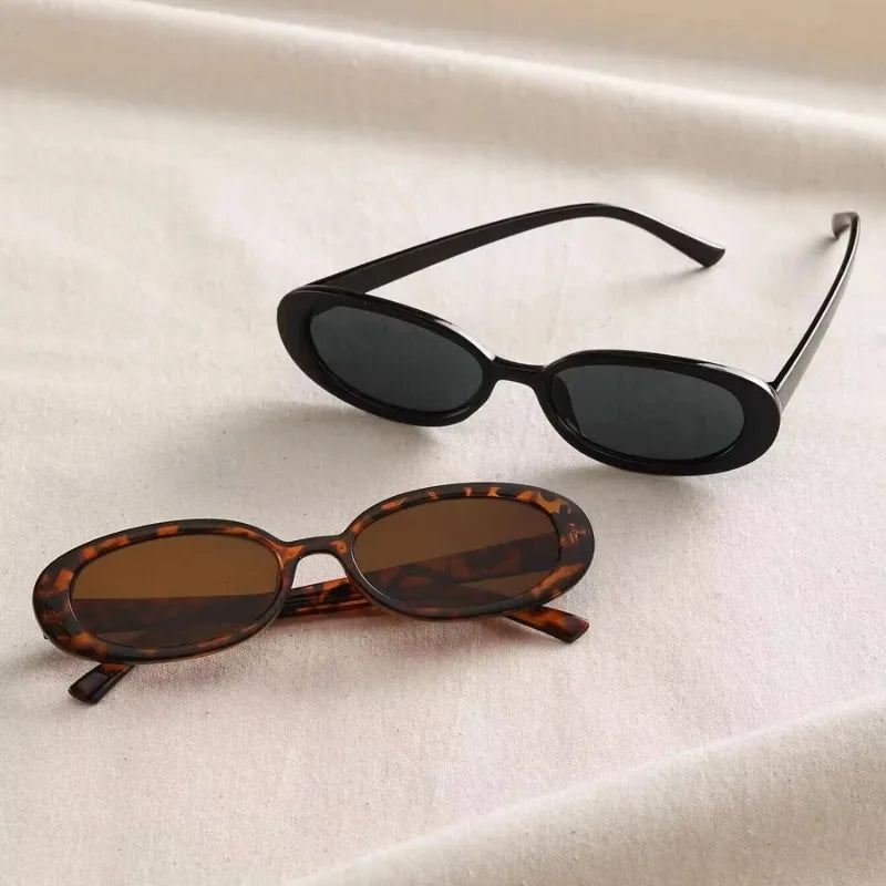 Beaira Vintage Oval Sunglasses Women Luxury Brand Designer Small Oval Sun Glasses Retro Black Red Glasses ladies Goggle UV400 Eyewear