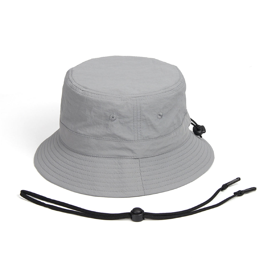 Beaira Versatile Camping Hat Waterproof Bucket Hat Summer Outdoor Activities Sun Protection Drawstring Hiking Fishing Sunbathing