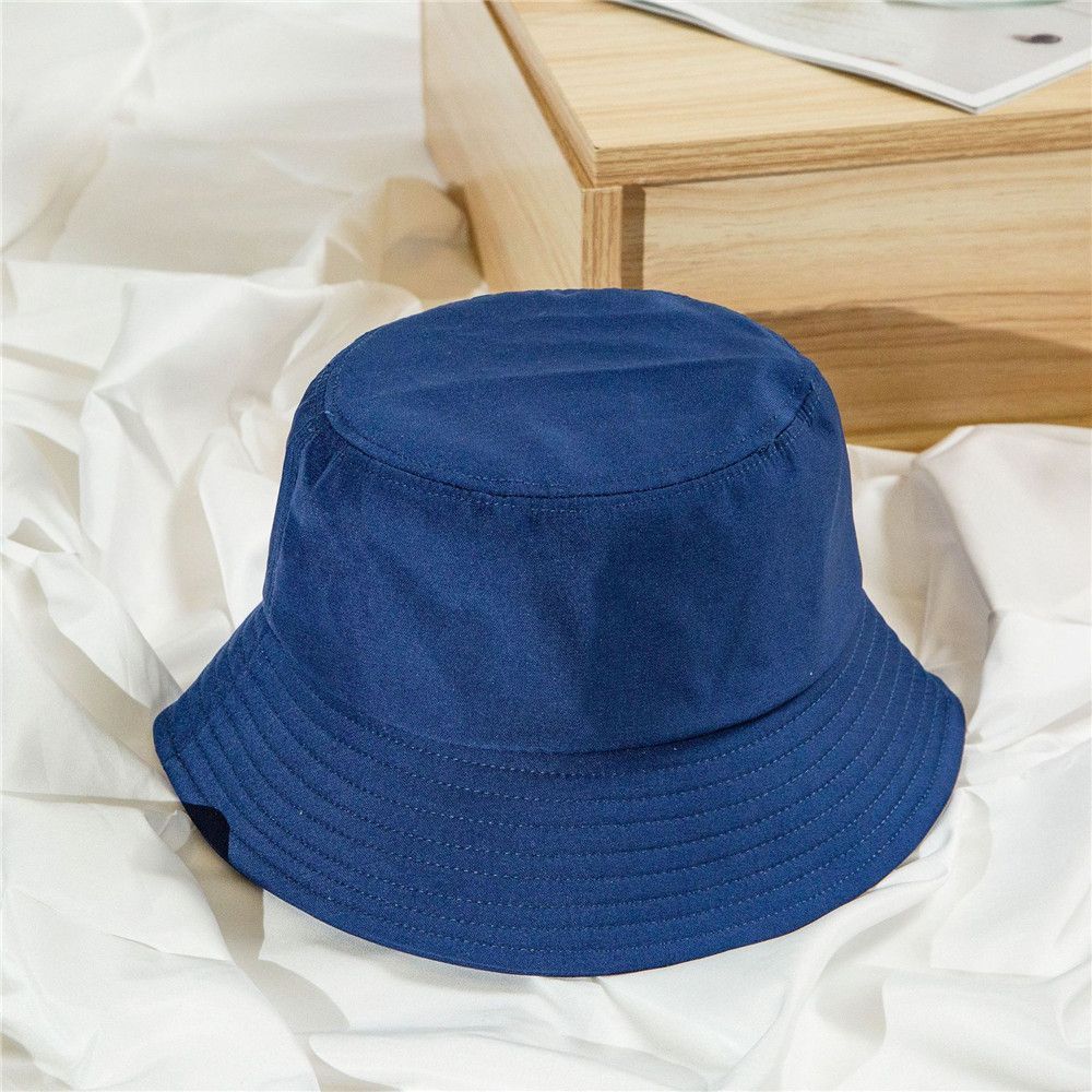 Beaira Cotton Summer Foldable Bucket Hat Unisex Women Outdoor Sunscreen Hat Pure Color Fishing Hunting Cap Men Basin Chapeau Beach Cap