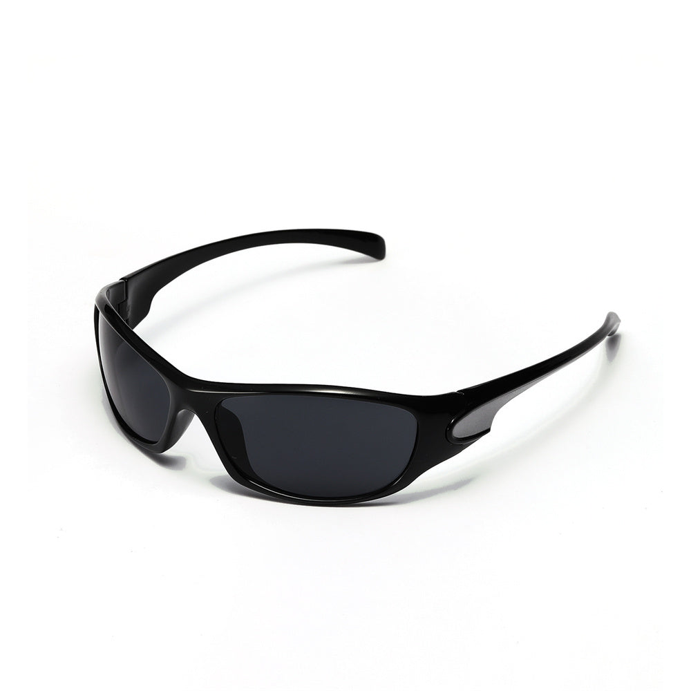 Beaira Y2K Silver Sunglasses Color Hollowed Out Future Sense Of Technology Hot Girls Net Red Sunglasses Women Sunglasses Trendy Men