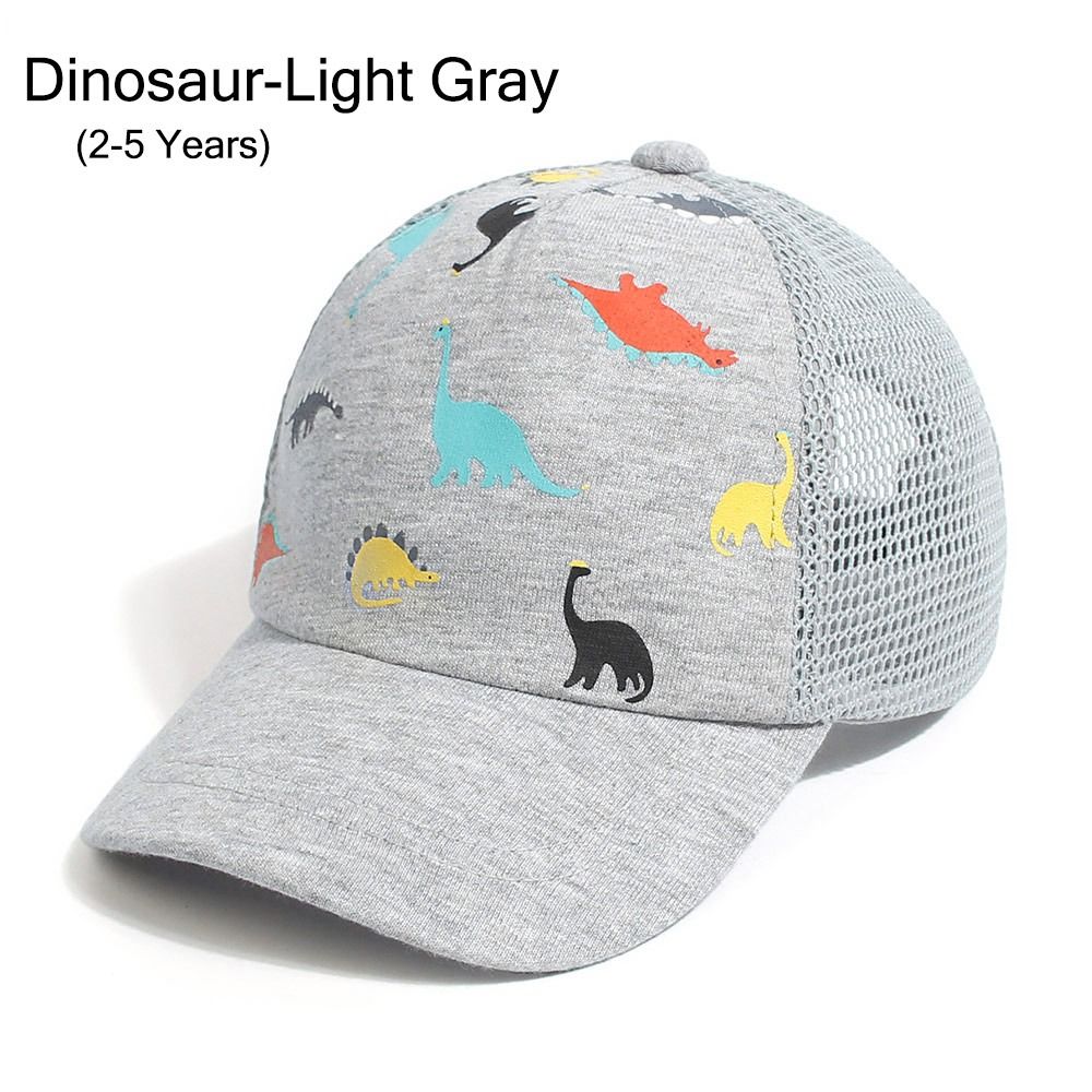 Beaira Printed Dinosaur Kids Sun Hat Toddler Baseball Hat for Baby Boys Girls Cap Age 0-5Y Sun Hat