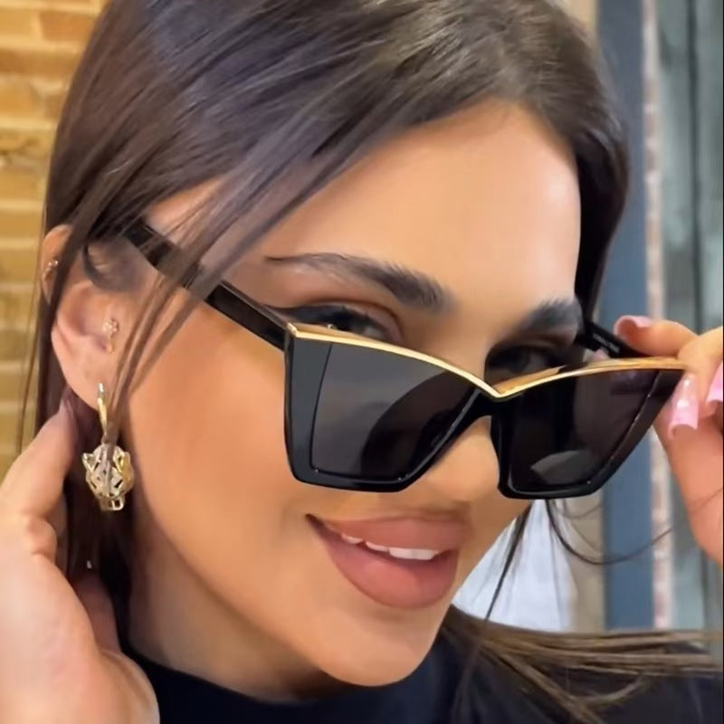 Beaira INS Vintage Cat Eye Sunglasses Women Square Small Frame Sun Glasses Female Brand Designer Retro Shades Fashion Oculos De Sol