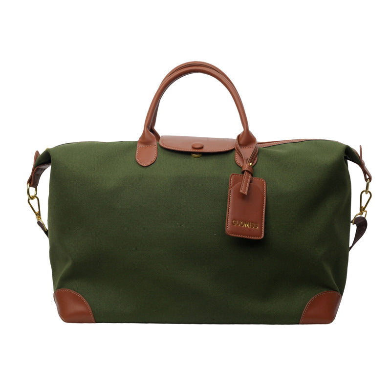 Beaira Short Trip Business Travel Bag, Large Capacity Custom Embroidery Commuting Crossbody Bag, High-Quality Handbag For Maternity Use
