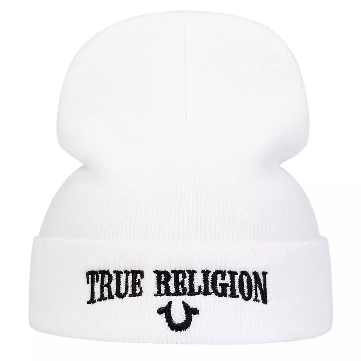 Beaira 1pc Personalized Letter Embroidery Casual Knitted Hat
