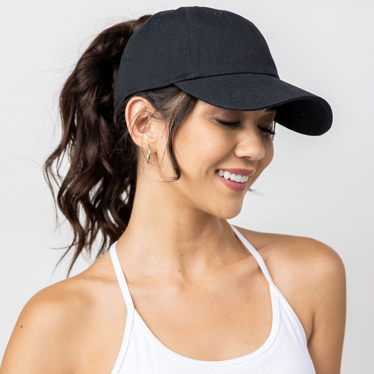 Beaira High Ponytail Baseball Cap for Women Spring Summer Sun Hat Running Snapback Hat Messy High Bun Women's Caps Female