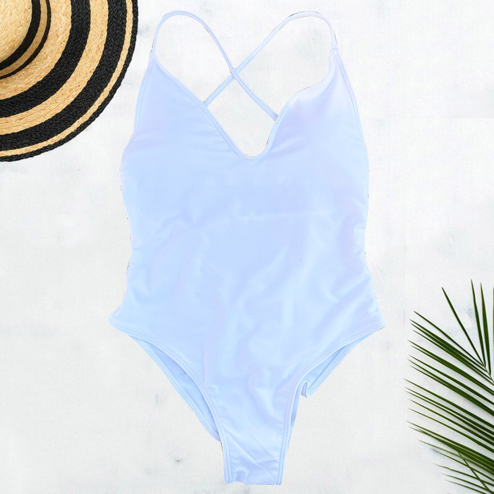 Beaira Solid One Piece Swimsuit Women Swimwear 2025 New Bikini Sexy Bodysuit Plus Size Bathing Suit Swimming Suit maillot de bain femme