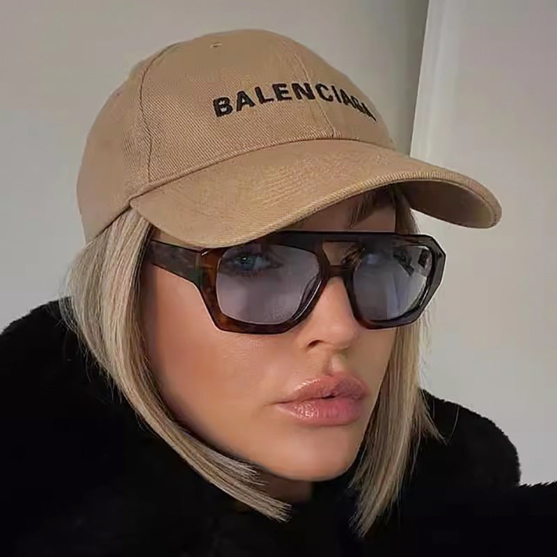 Beaira Fashion Vintage Square Sunglasses Women Men Double Beam Sun Glasses Punk Shades Luxury Brand Designer UV400 Goggles