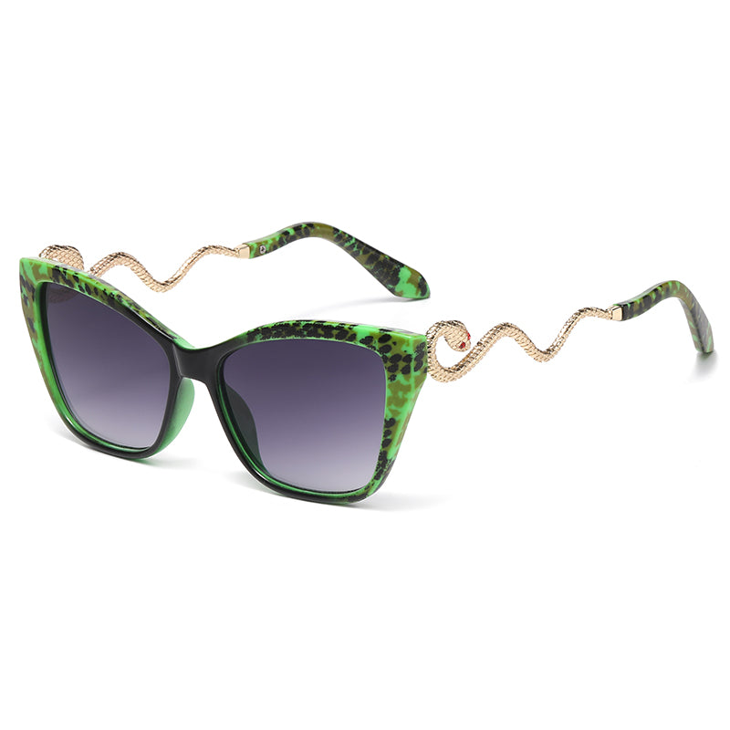 Beaira Retro Cat Eye Sunglasses Women Large Frame Gradient Fashion Brand Sun Glasses Punk Unisex Stylish Shades UV400 Eyewear