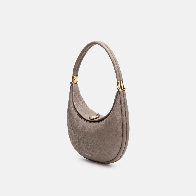 Beaira Luxury Crescent Moon Crossbody Underarm Shoulder Bag Simple Versatile Brand Design Handbag Ladies Commute Leather Hand Bags