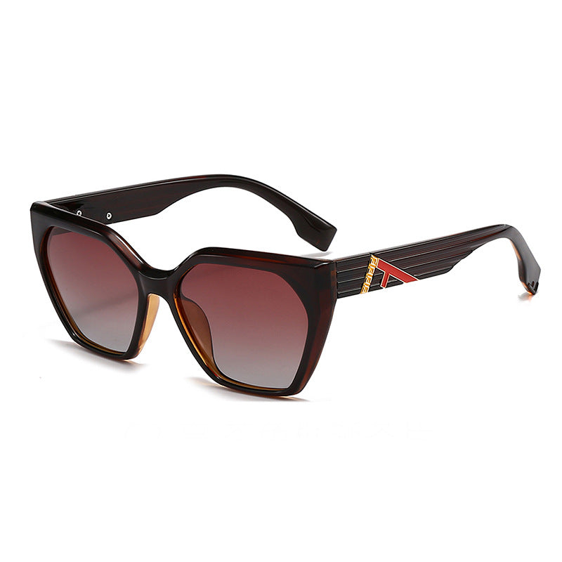 Beaira New Letter Glasses Polarized High Definition Sunglasses Women Brand High Quality Cat Eye Sun Glasses Ladies Eyewears UV400