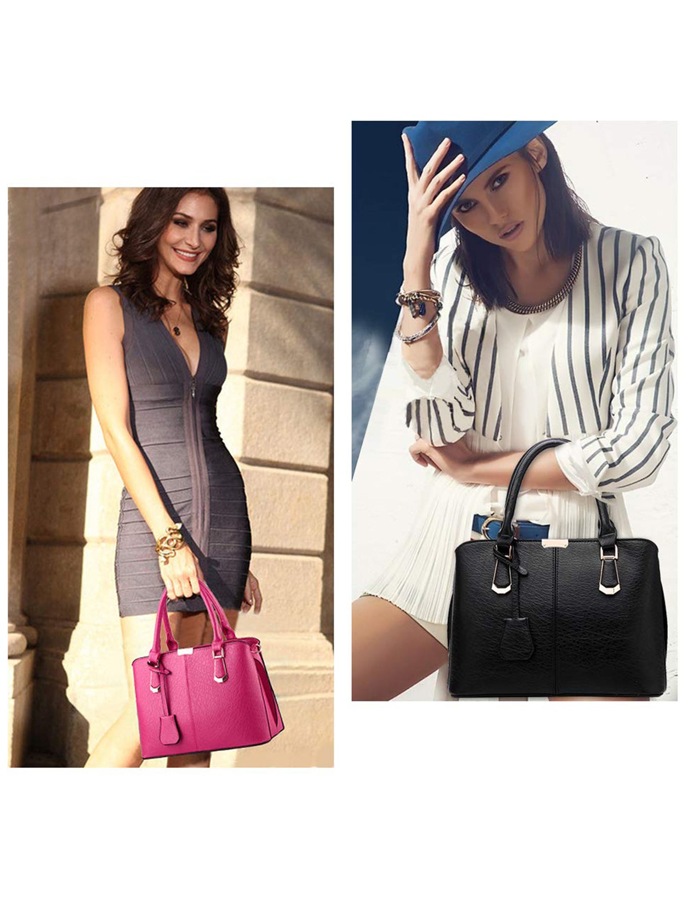 Beaira Women Fashion Purses and Handbags Shoulder Tote Bags Top Handle Satchel for Women