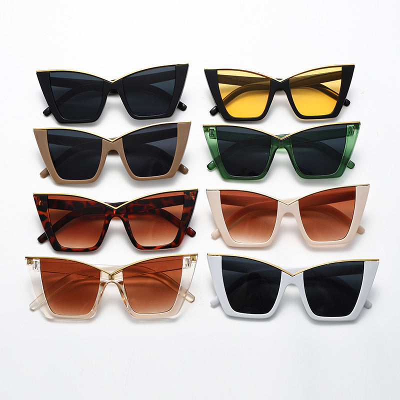 Beaira INS Vintage Cat Eye Sunglasses Women Square Small Frame Sun Glasses Female Brand Designer Retro Shades Fashion Oculos De Sol