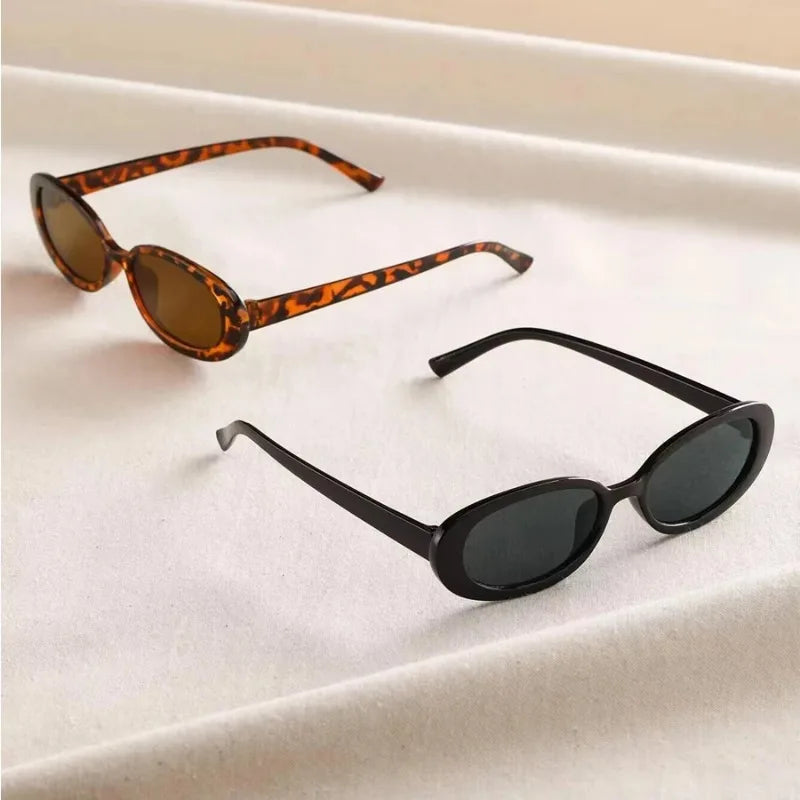 Beaira Vintage Oval Sunglasses Women Luxury Brand Designer Small Oval Sun Glasses Retro Black Red Glasses ladies Goggle UV400 Eyewear