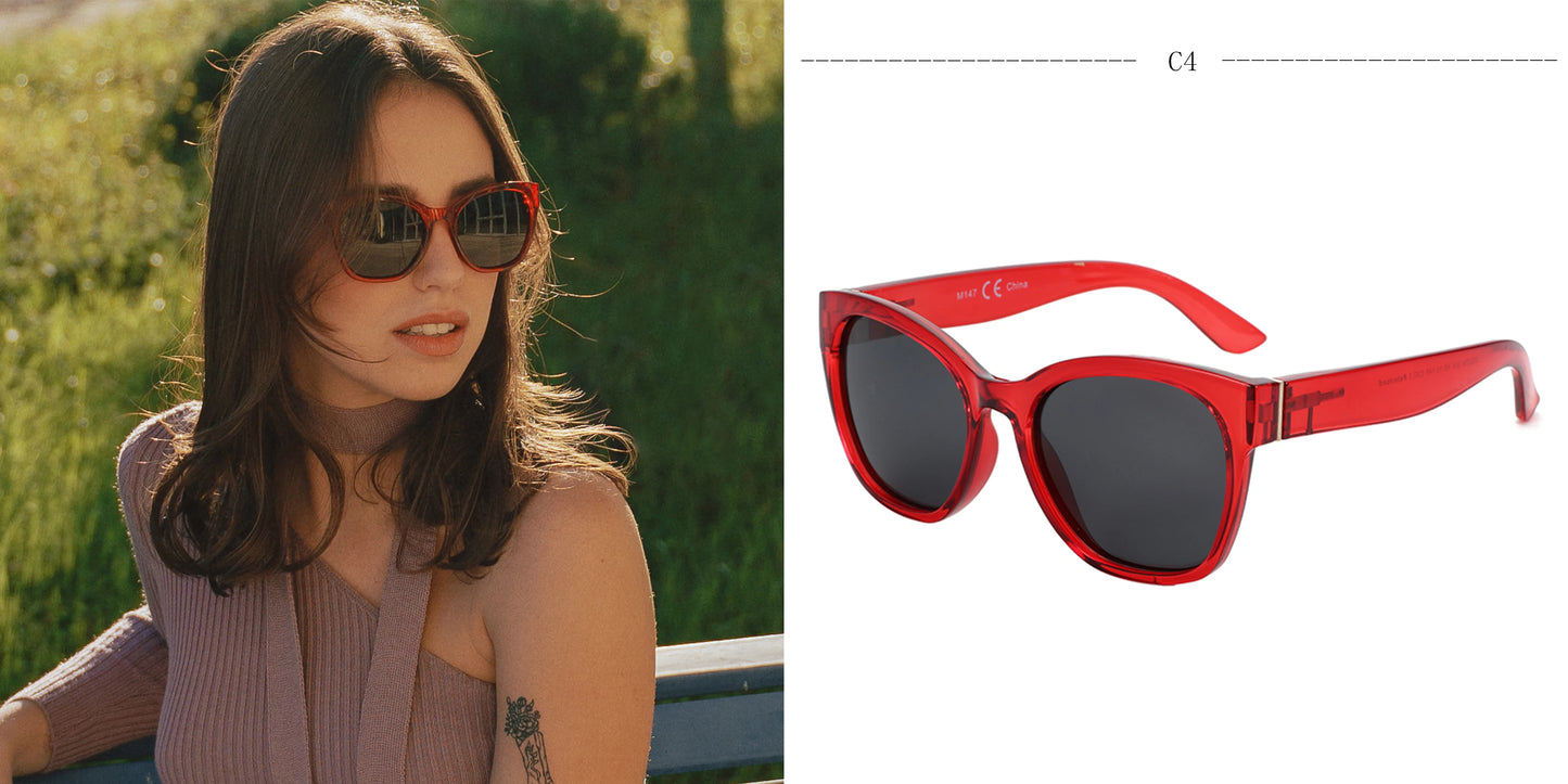 Beaira Sets Luxury Brand Sunglasses Women Outdoor Cat Eye Designe Sunshade Sun Glasses Retro Retro Gradient Eyeglasses UV400