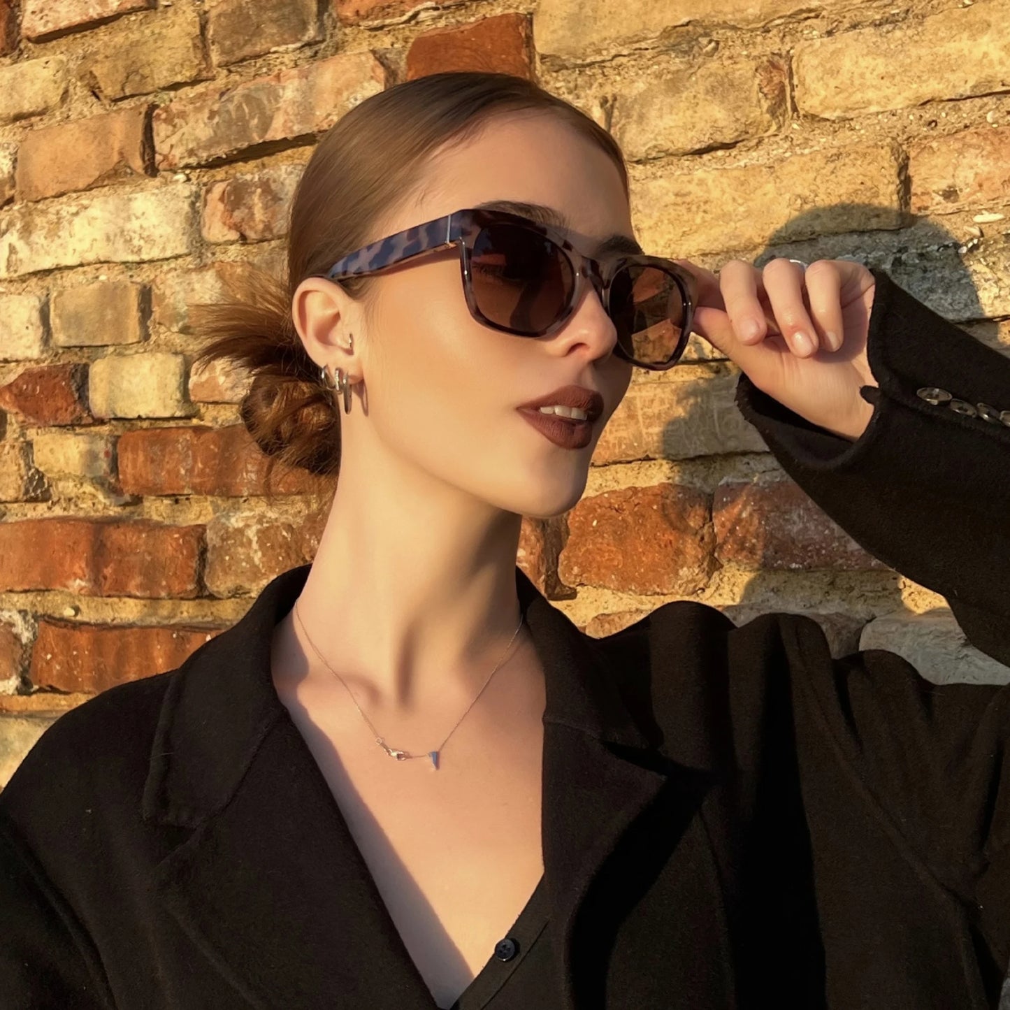 Beaira Sets Luxury Brand Sunglasses Women Outdoor Cat Eye Designe Sunshade Sun Glasses Retro Retro Gradient Eyeglasses UV400