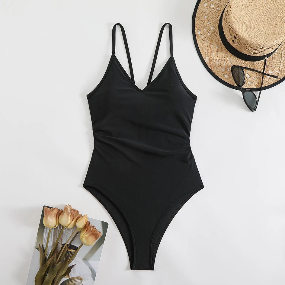 Beaira Sexy Bikinis Woman Swimwear One Piece Women's Swimsuit 2025 Female High Leg Bath Bathing Suits Swimming for Beach Wear Monokini