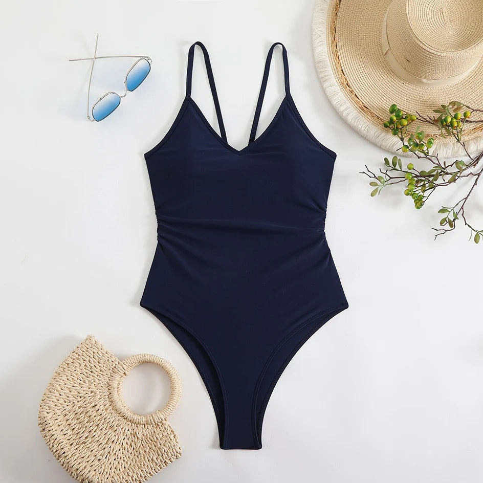 Beaira Sexy Bikinis Woman Swimwear One Piece Women's Swimsuit 2025 Female High Leg Bath Bathing Suits Swimming for Beach Wear Monokini
