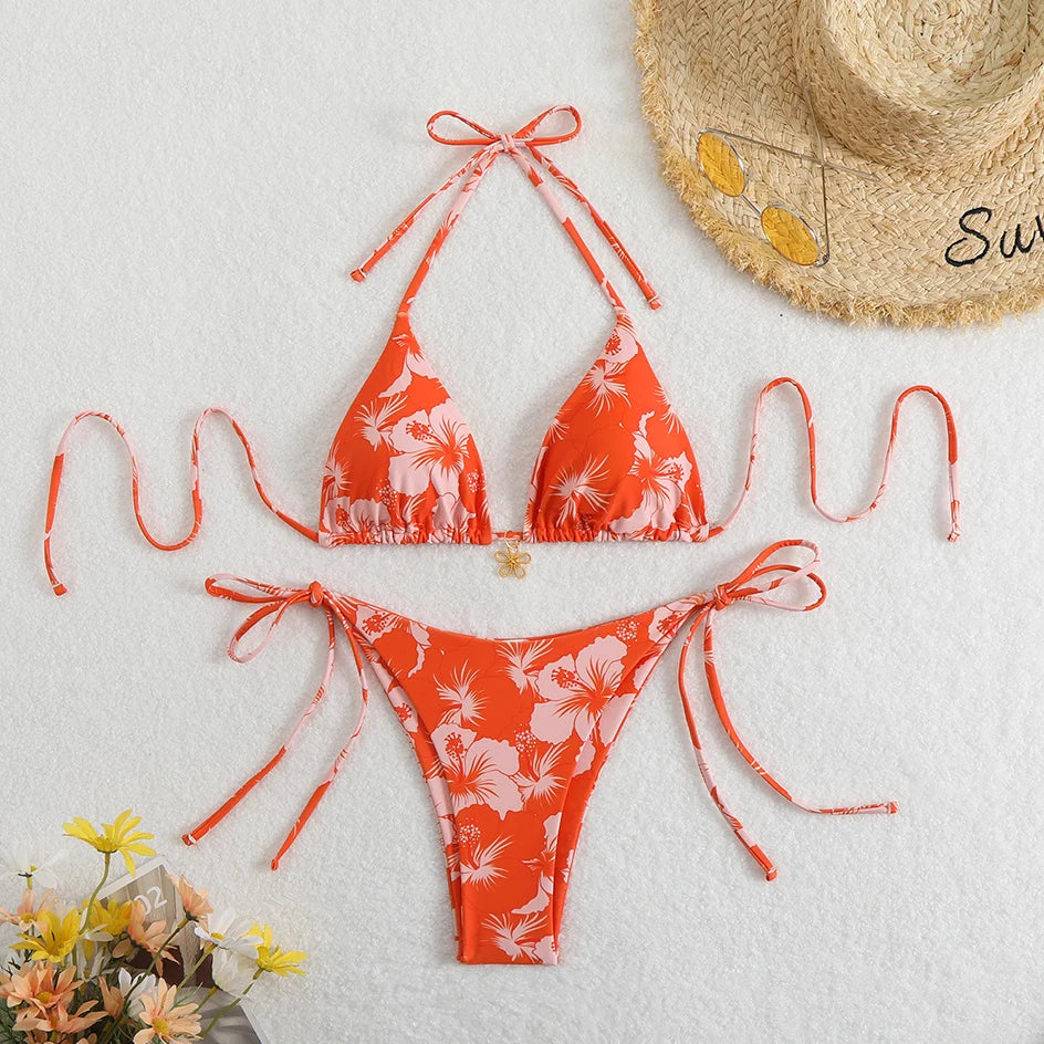 Beaira Sexy Micro Bikini Women's Swimsuit 2025 Trend Female Swimwear Two-piece Thong Bikinis Sets Beach Wear Swimming for Bathing Suit