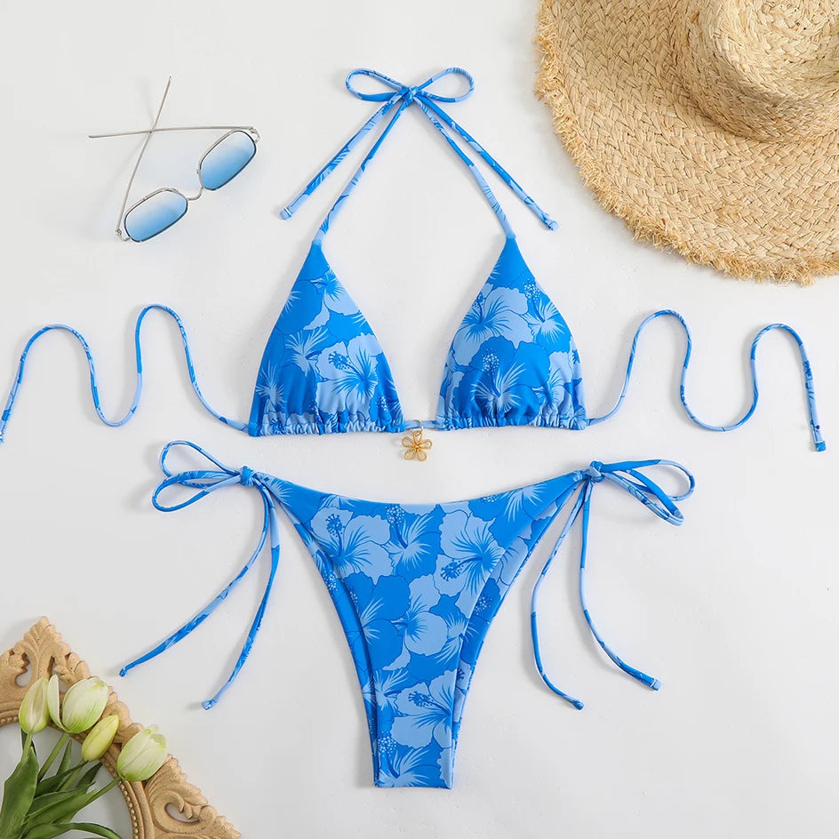 Beaira Sexy Micro Bikini Women's Swimsuit 2025 Trend Female Swimwear Two-piece Thong Bikinis Sets Beach Wear Swimming for Bathing Suit