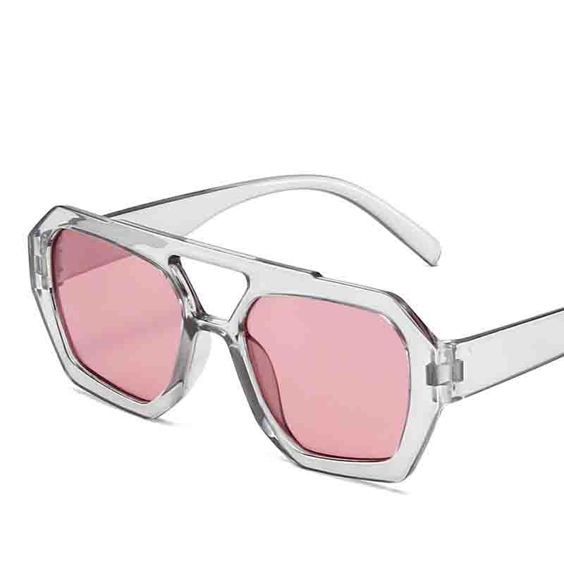 Beaira Fashion Vintage Square Sunglasses Women Men Double Beam Sun Glasses Punk Shades Luxury Brand Designer UV400 Goggles