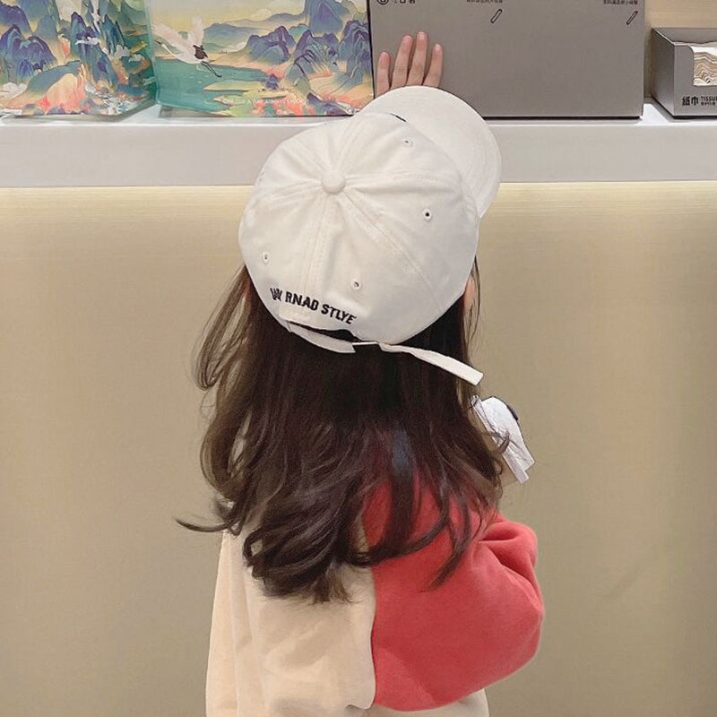 Beaira NEW Children's Kid Baseball Cap Girls Boy Hats Adjustable 50-54cmSunscreen Baby Hat Hip Hop Letter Embroidered Casual Kids Caps