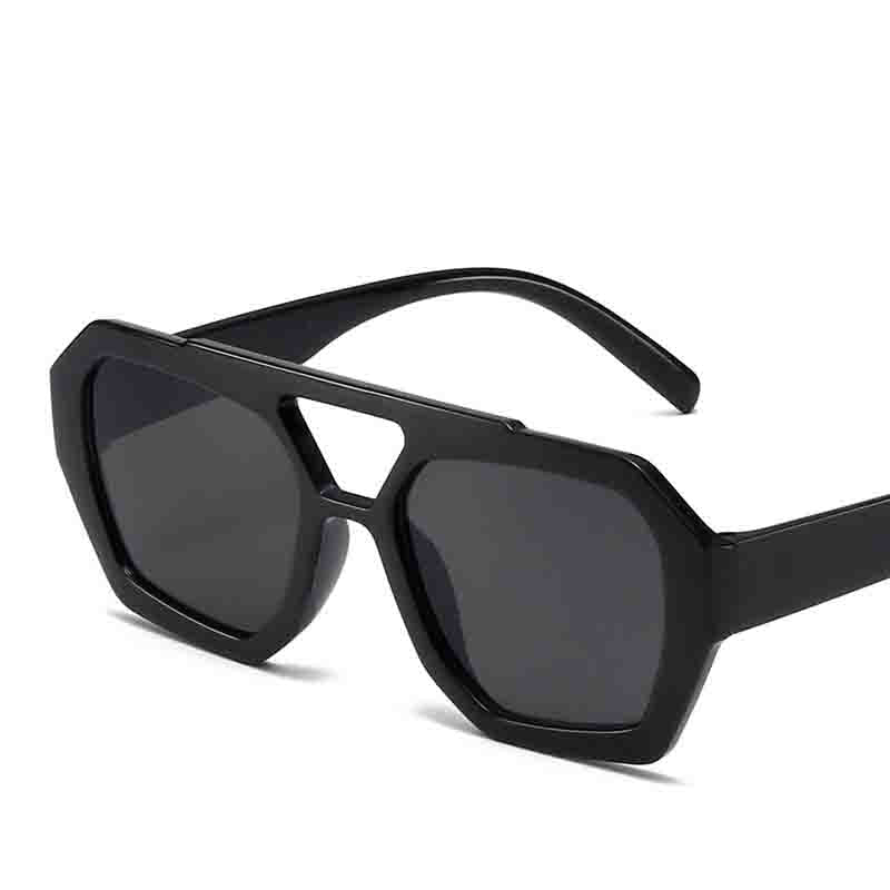 Beaira Fashion Vintage Square Sunglasses Women Men Double Beam Sun Glasses Punk Shades Luxury Brand Designer UV400 Goggles