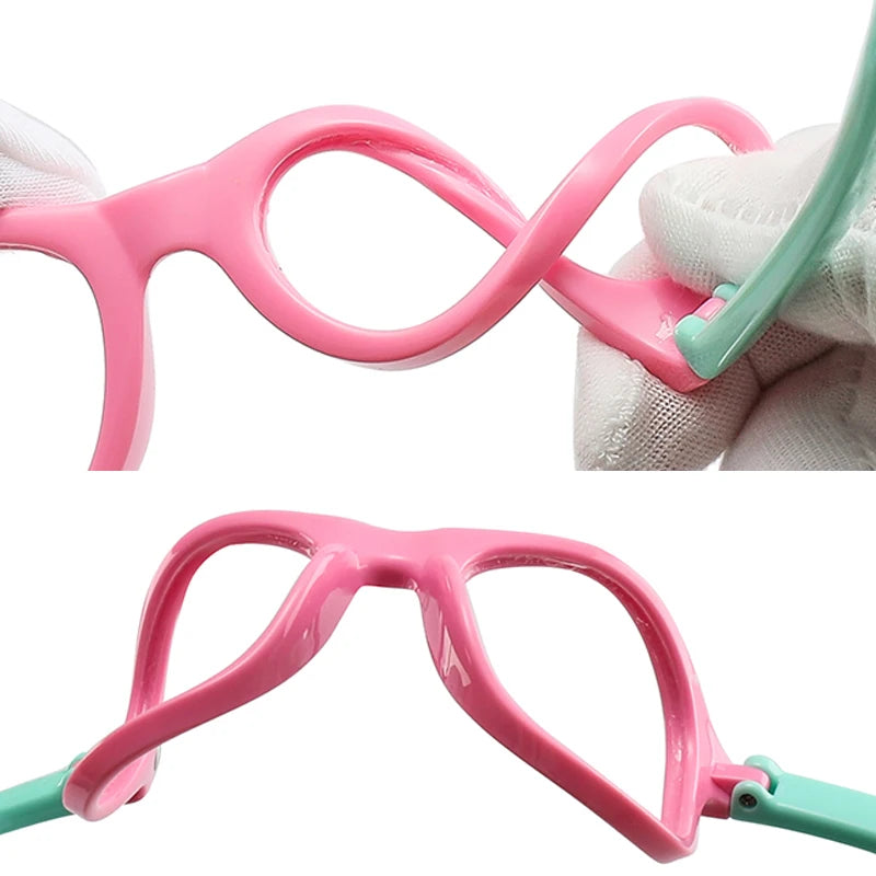 Beaira Baby Silicone Sunglasses with Glasses Box Boys Girls Outdoor Goggles Sun Glasses AC Lens Safety Glasses and Cases Gift for Kids