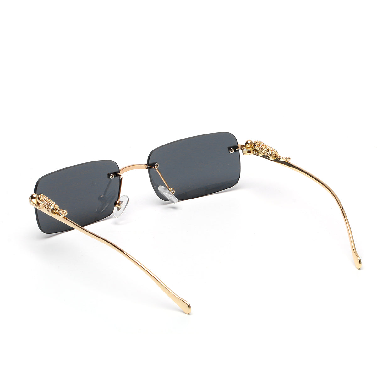 Beaira Ruiao rimless sunglasses UV400 fashion square metal glasses for men women designer man's brand sun glasses shades for outdoor