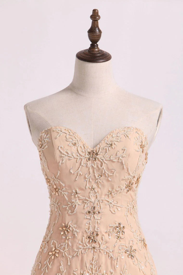 Sweetheart Party Dresses Mermaid/Trumpet With Beading