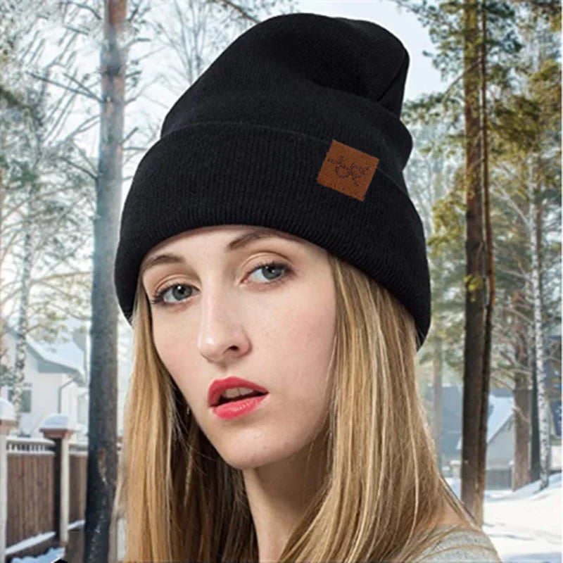 Beaira Unisex Beanie Hat URGENTMAN Casual Beanie For Men & Women Warm Soft Knitted Hat Stylish Plain Daily Winter Hat