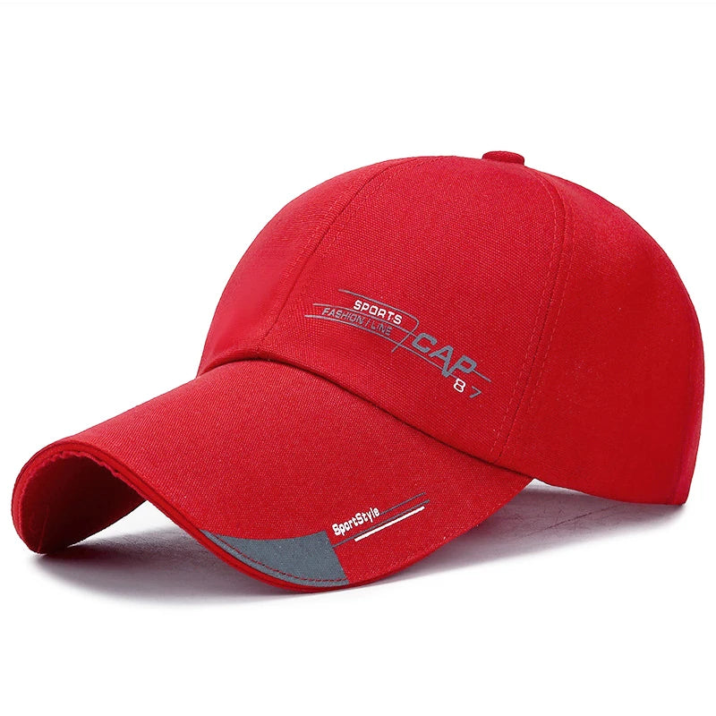 Beaira Unisex Simple Baseball Cap Sports Cap Spring and Summer Outdoor Sun Hat Adjustable Hip-Hop Hats for Men Women Sunscreen Hat