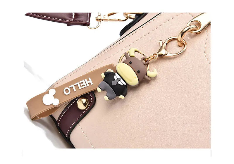 Beaira Woman shoulder bag Large capacity Handbag for Women Crossbody bag Lychee pattern Portable bucket bag ladies messenger bags