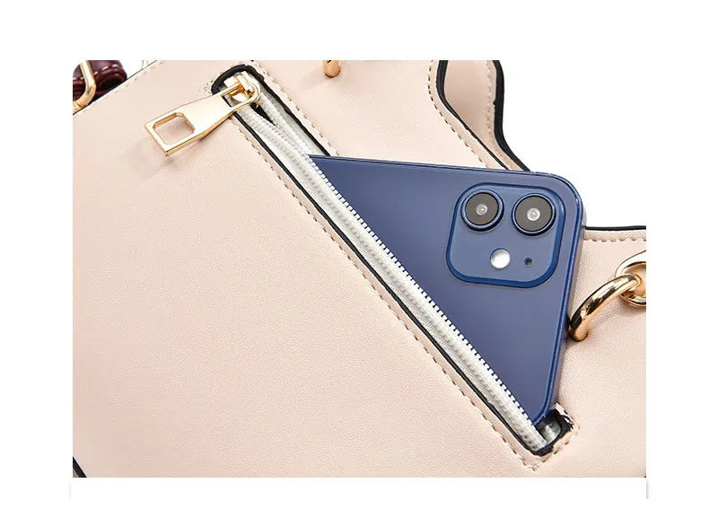 Beaira Woman shoulder bag Large capacity Handbag for Women Crossbody bag Lychee pattern Portable bucket bag ladies messenger bags