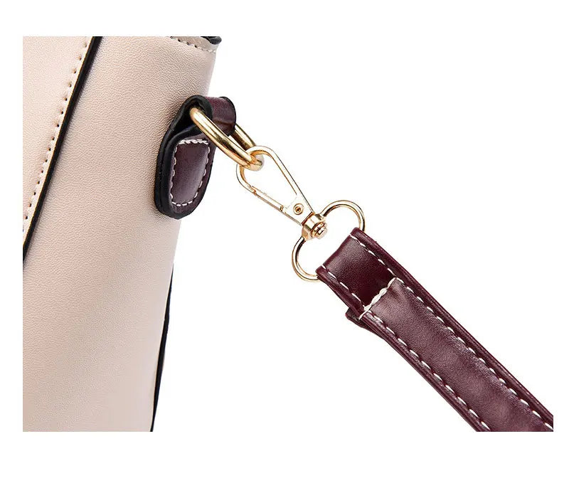Beaira Woman shoulder bag Large capacity Handbag for Women Crossbody bag Lychee pattern Portable bucket bag ladies messenger bags
