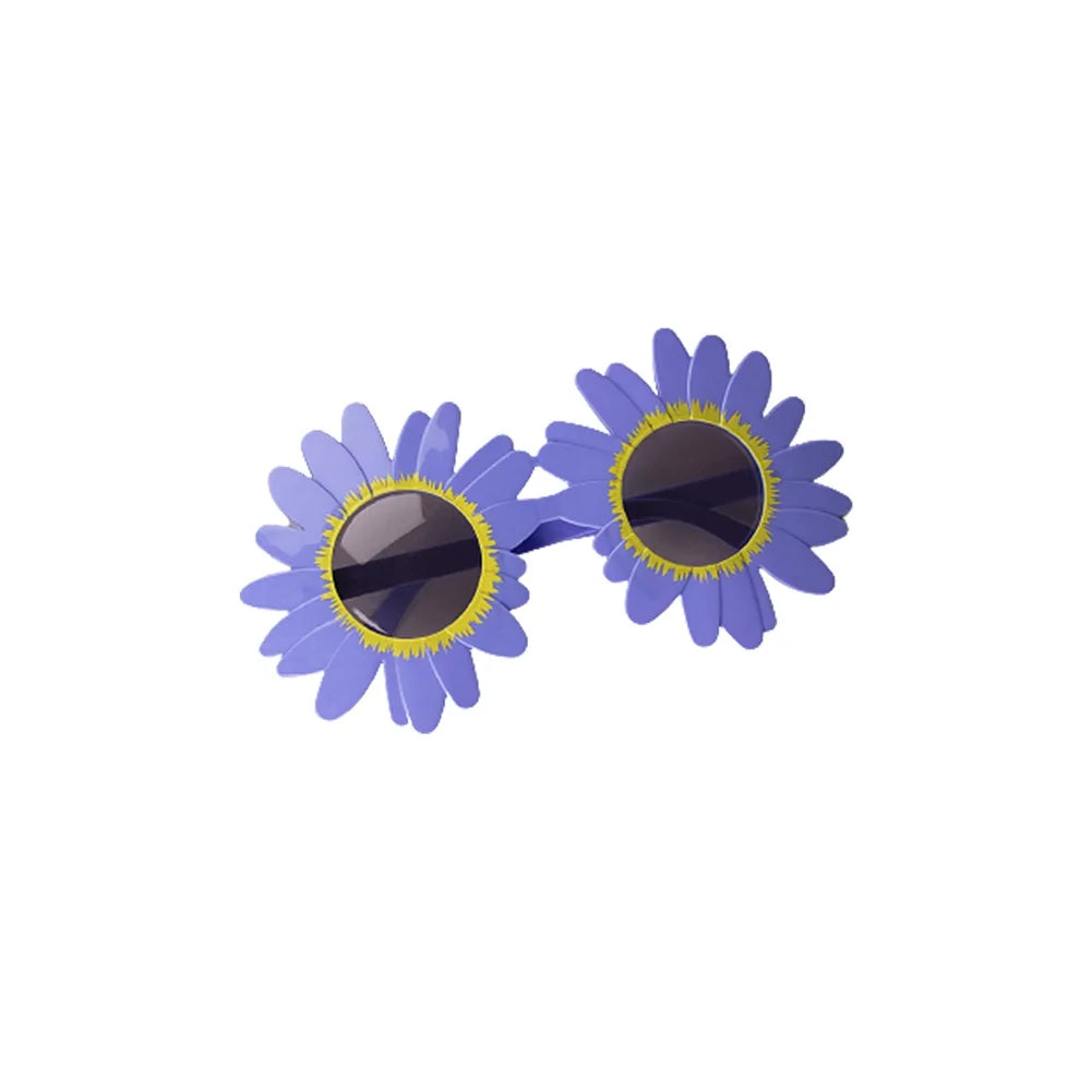 Beaira Women Party Sunglasses Cute Sun Flower Daisy Sun Glasses Funny Birthday Party Picnic Cosplay Eyewear Creative Decorative Glasses