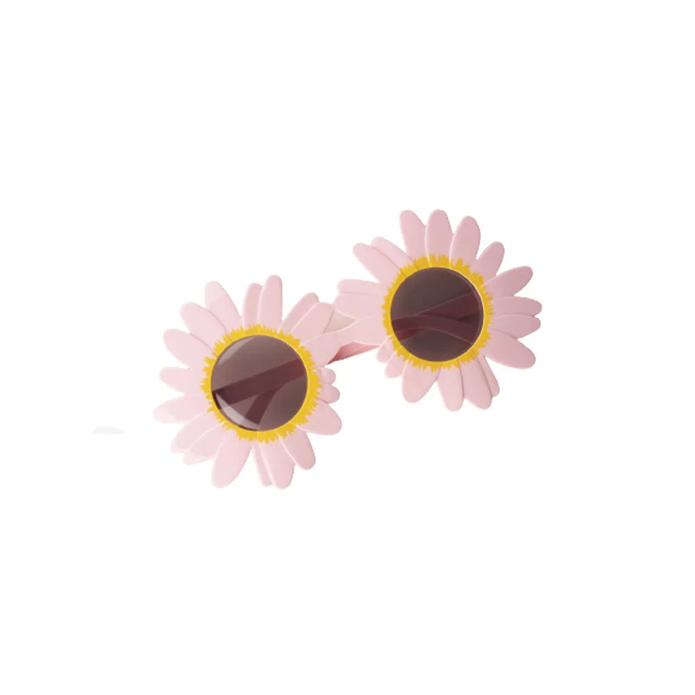 Beaira Women Party Sunglasses Cute Sun Flower Daisy Sun Glasses Funny Birthday Party Picnic Cosplay Eyewear Creative Decorative Glasses