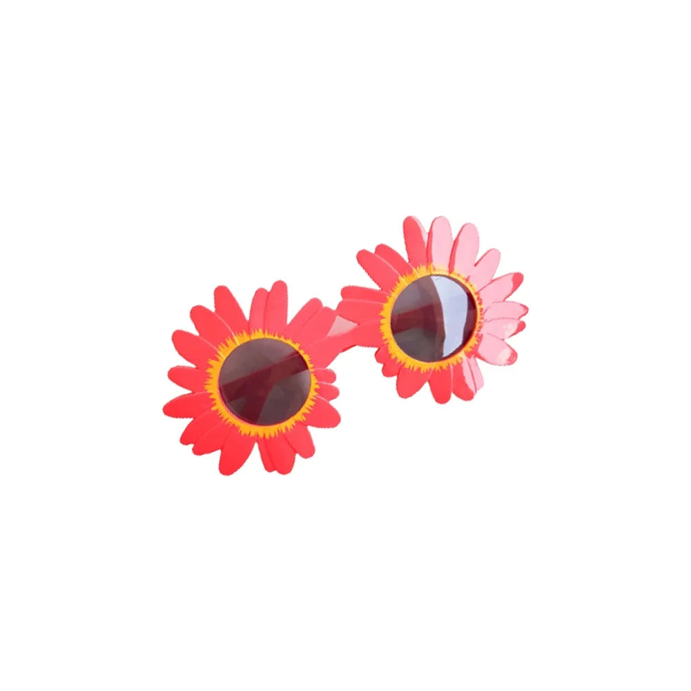Beaira Women Party Sunglasses Cute Sun Flower Daisy Sun Glasses Funny Birthday Party Picnic Cosplay Eyewear Creative Decorative Glasses