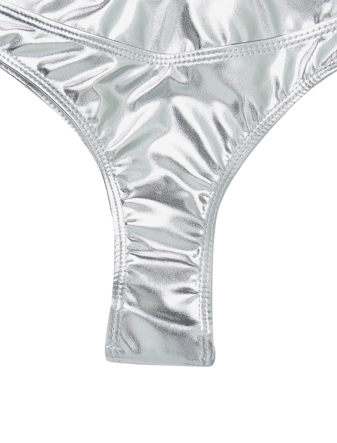 Women's Normal Swimwear One Piece Monokini Bathing Suits Swimsuit Glitter Tummy Control Slim Solid Color Active Vacation Bathing Suits