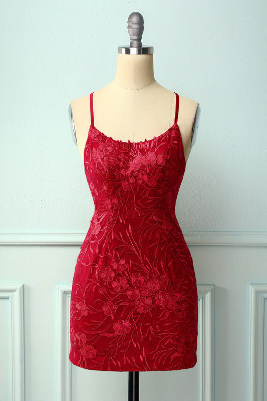 Sequin Tight Homecoming Dresses for Teens Sparkly Spaghetti Straps Short Prom Dress Mini Cocktail Gown