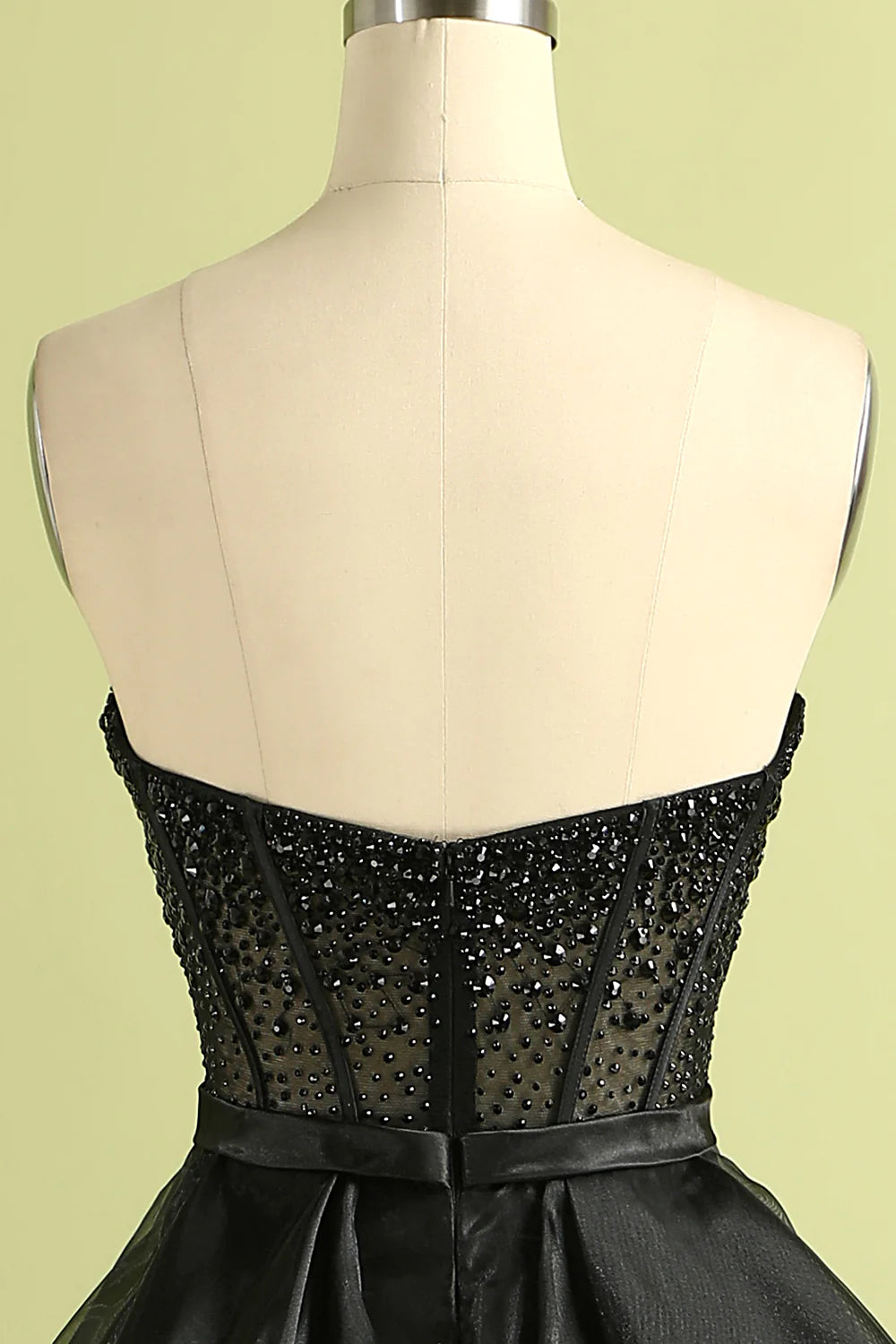 Strapless Ball Gown Evening Dress