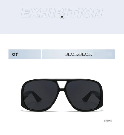 Beaira 1/3pcs Oversized Women Double Bridges Sunglasses Fashion Outdoor Driving Brand Shades Eyeglasses Beach Travel UV400 Sun Glasses