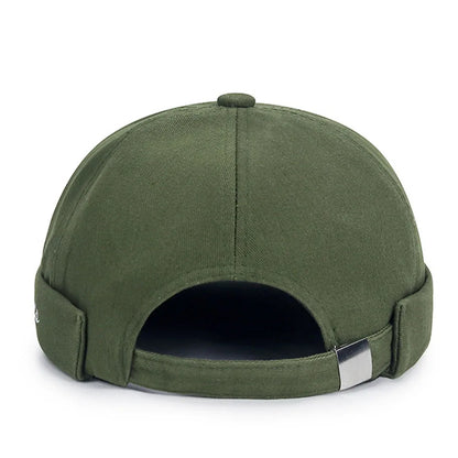 Beaira Vintage Brimless Hip Hop Hat Men Beanie Hat "Sports"Letters Embroidery Summer Hats Skullies Cap Landlord Cap Dome Hat Streetwear