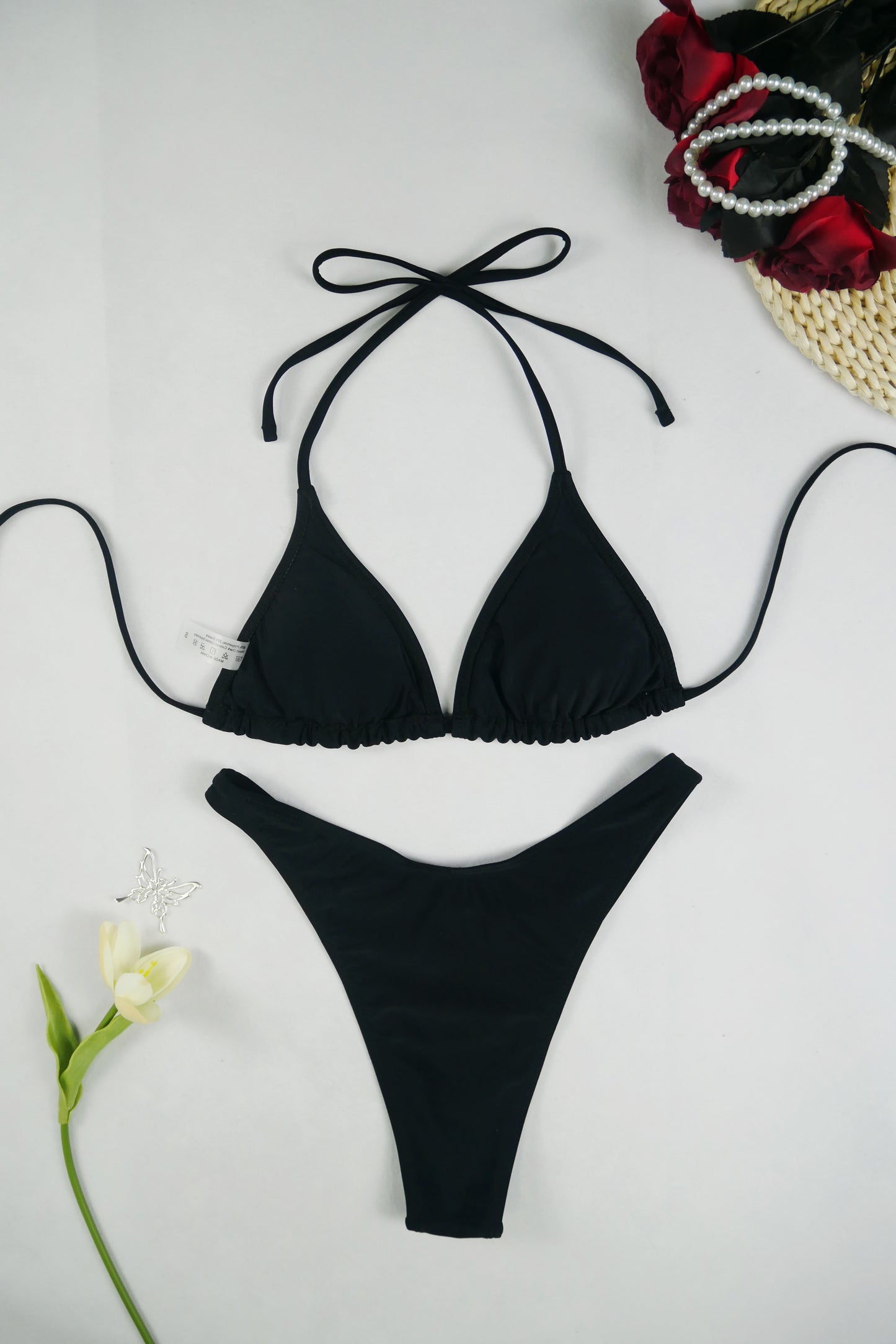 Beaira Sexy Bikini Push Up Women Swimsuits Female Micro Bikini Set Solid Swimwear Lace Up Triangle Swimsuit Brazilian Bathing Suit