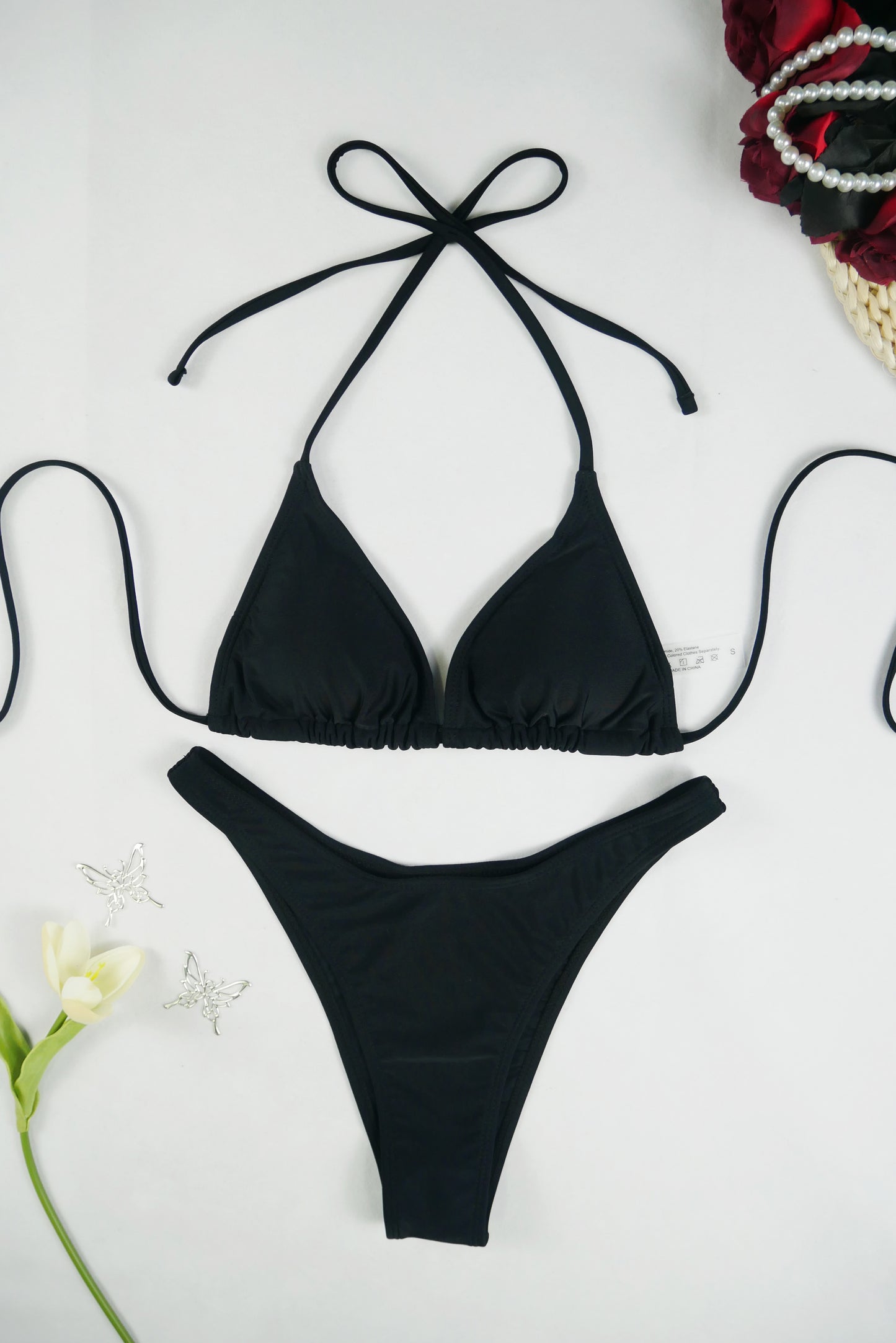 Beaira Sexy Bikini Push Up Women Swimsuits Female Micro Bikini Set Solid Swimwear Lace Up Triangle Swimsuit Brazilian Bathing Suit