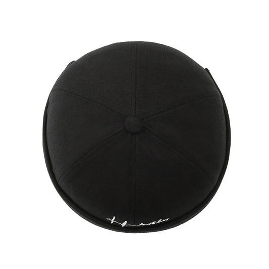 Beaira Adjustable Vintage Women Brimless Beanies Hats Fashion Embroidery Men Docker Cap Skullcap Hat Unisex Street Hip Hop Sailor Caps