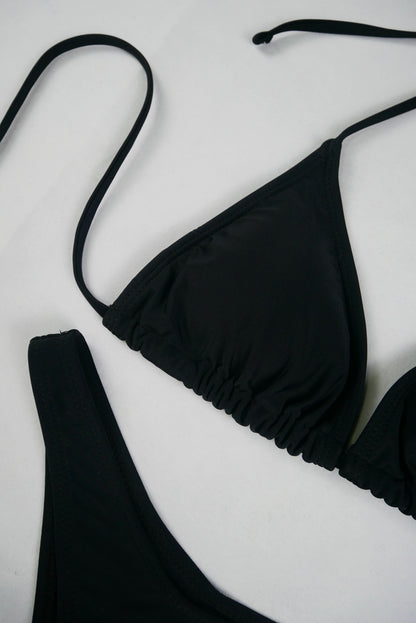 Beaira Sexy Bikini Push Up Women Swimsuits Female Micro Bikini Set Solid Swimwear Lace Up Triangle Swimsuit Brazilian Bathing Suit